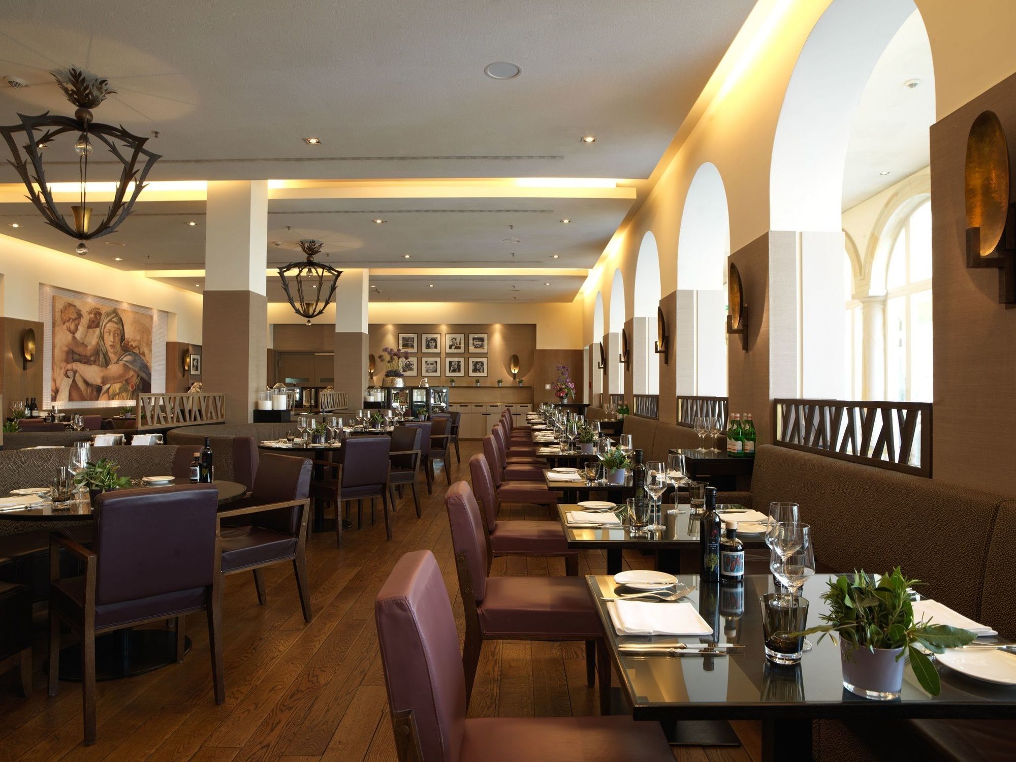 ร็อคโค ฟอร์เต วิลลา เคนเนดี้ Hotel Frankfurt am Main ร้านอาหาร รูปภาพ